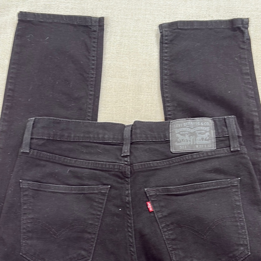 Levi's Men's Slim Black Jeans